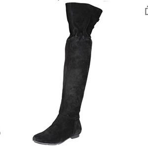 Calvin Klein Mayson Over-The-Knee Flat Boot